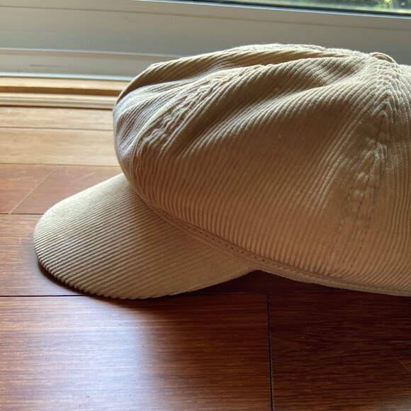 VTG Aeropostale Corduroy Newsboy Derby Cap - Picture 3 of 5